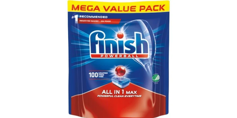 Finish Powerball All in One Max Dishwasher Tablets 100 pack